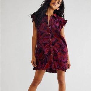 Free People Sunny Days Shirtdress